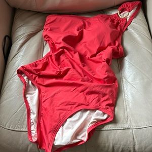 Michael Kors one shoulder swimsuit